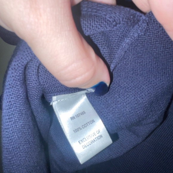 NWT Bua Bua Blue Football Sweater Size Small - Picture 5 of 6